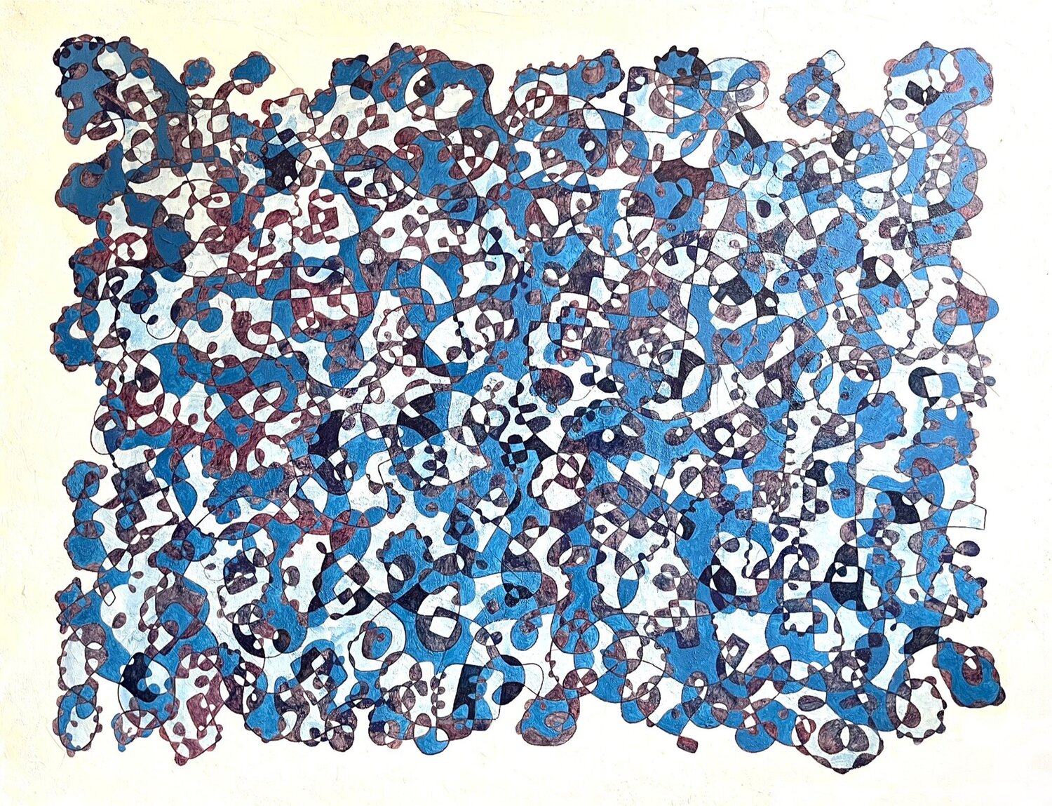 Indra VII Oliver Euler Original painting for sale