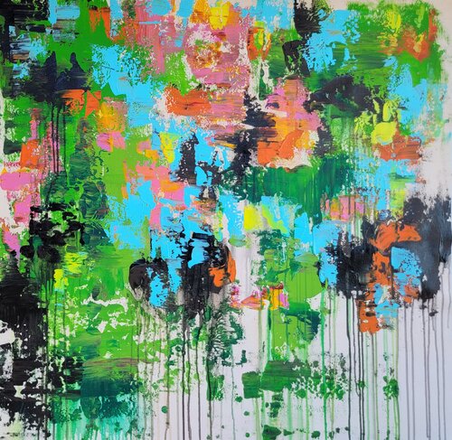 Il giardino di Flora #26 by Laura Capellini, Painting for Sale on Select
