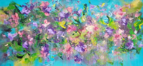 Il giardino di Flora #28 by Laura Capellini, Painting for Sale on Select