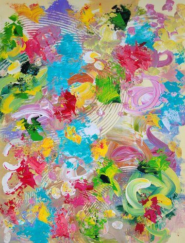 SOUL GARDEN #15 by Laura Capellini, Painting for Sale on Select