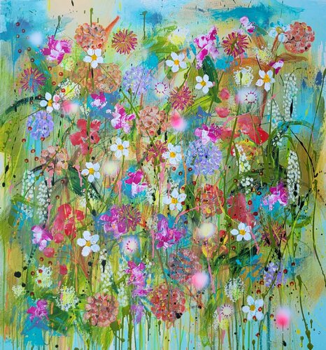 Il giardino di Hanako #52 by Laura Capellini, Painting for Sale on Select