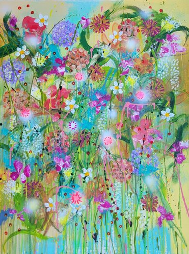 Il giardino di Hanako #54 by Laura Capellini, Painting for Sale on Select