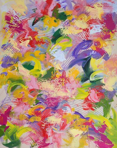 Soul garden #16 by Laura Capellini, Painting for Sale on Select