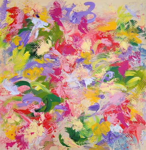 Soul garden #17 by Laura Capellini, Painting for Sale on Select