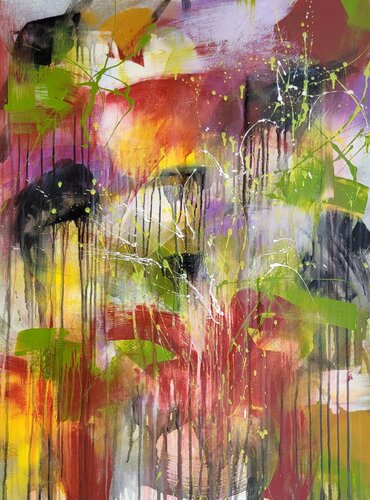 Liquid Forest #2 by Laura Capellini, Painting for Sale on Select