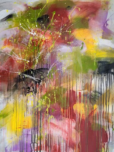 Liquid Forest #3 by Laura Capellini, Painting for Sale on Select
