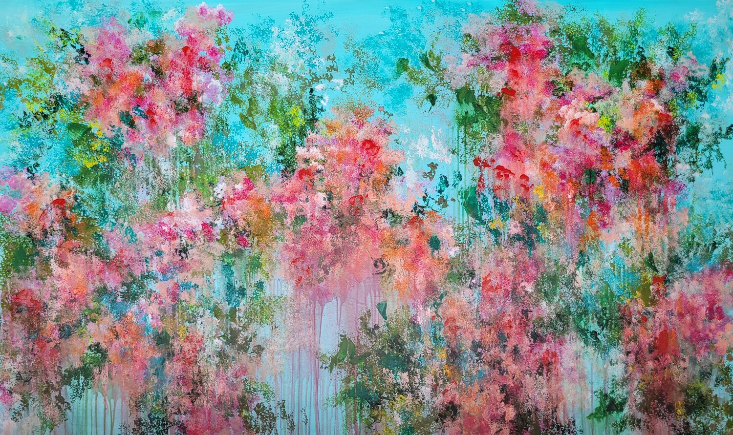 Il giardino di Flora #15 Laura Capellini Originalgemälde zu verkaufen
