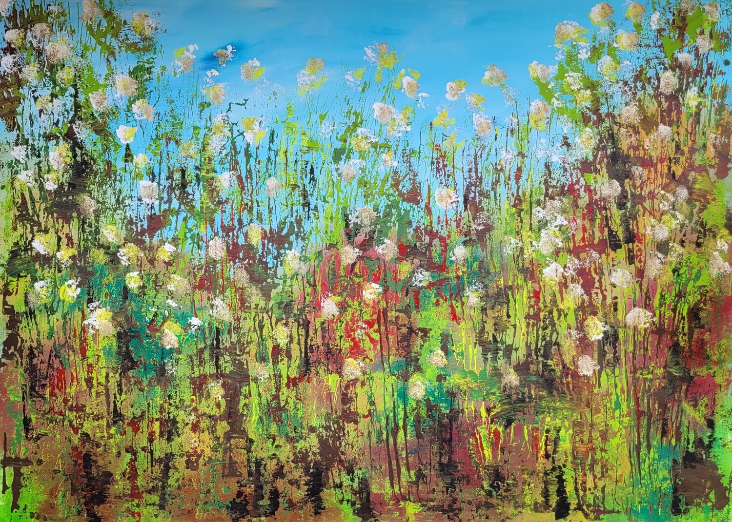 "SUSSURRI DAL BOSCO " Laura Capellini Original painting for sale