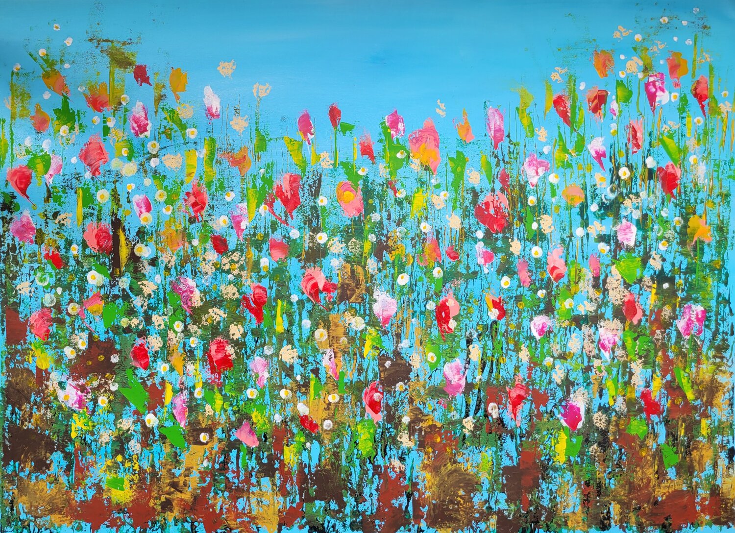Il giardino di Flora #27 Laura Capellini Original painting for sale
