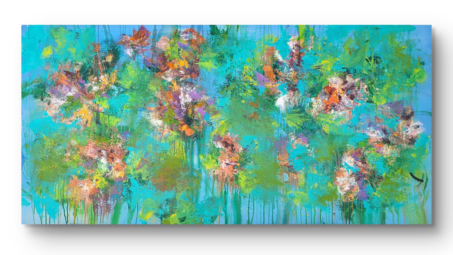IL GIARDINO DI FLORA#31 Laura Capellini Originalgemälde zu verkaufen