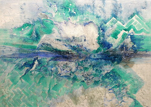 Island Impression by Thomas Hain, Painting for Sale on Select