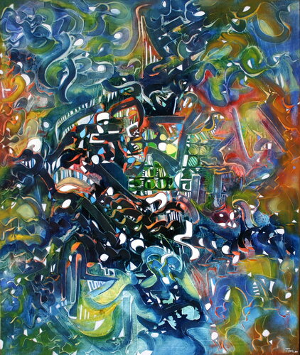 Sterntaler by Thomas Hain, Painting for Sale on Select
