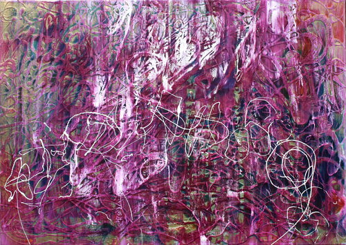 Was das Blut rauscht by Thomas Hain, Painting for Sale on Select