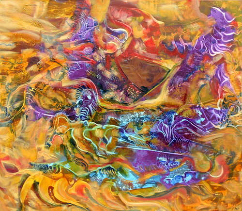 Inferno by Thomas Hain, Painting for Sale on Select