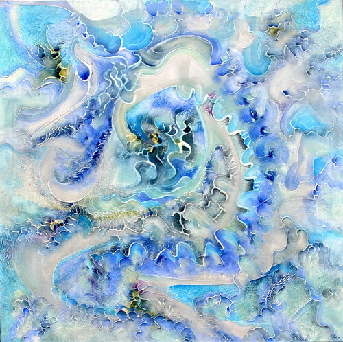 Wassermusik by Thomas Hain, Painting for Sale on Select