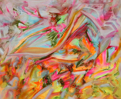 Frühlingserwachen by Thomas Hain, Painting for Sale on Select
