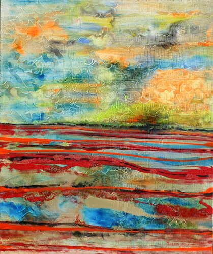 Die Bucht by Thomas Hain, Painting for Sale on Select