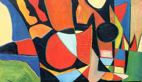 Im Park by Thomas Hain, Painting for Sale on Select