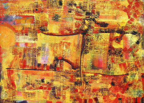 Tanzendes Auge by Thomas Hain, Painting for Sale on Select