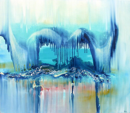 Die Grotte by Thomas Hain, Painting for Sale on Select