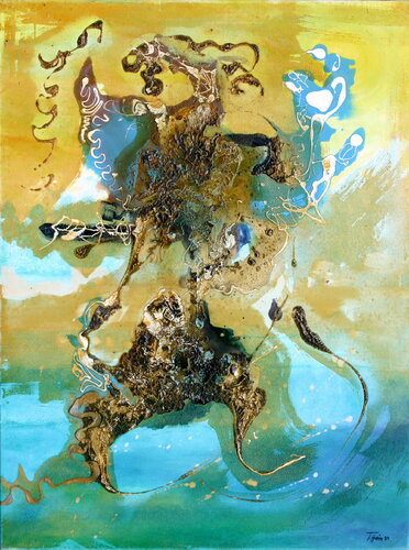 Die Wurzel by Thomas Hain, Painting for Sale on Select