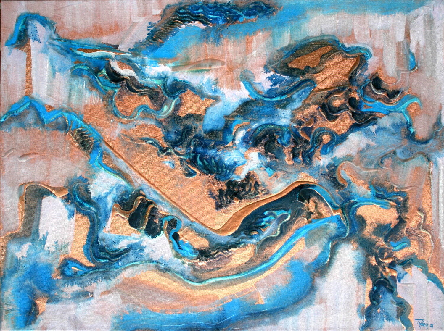 Lazy Devil Thomas Hain Original painting for sale