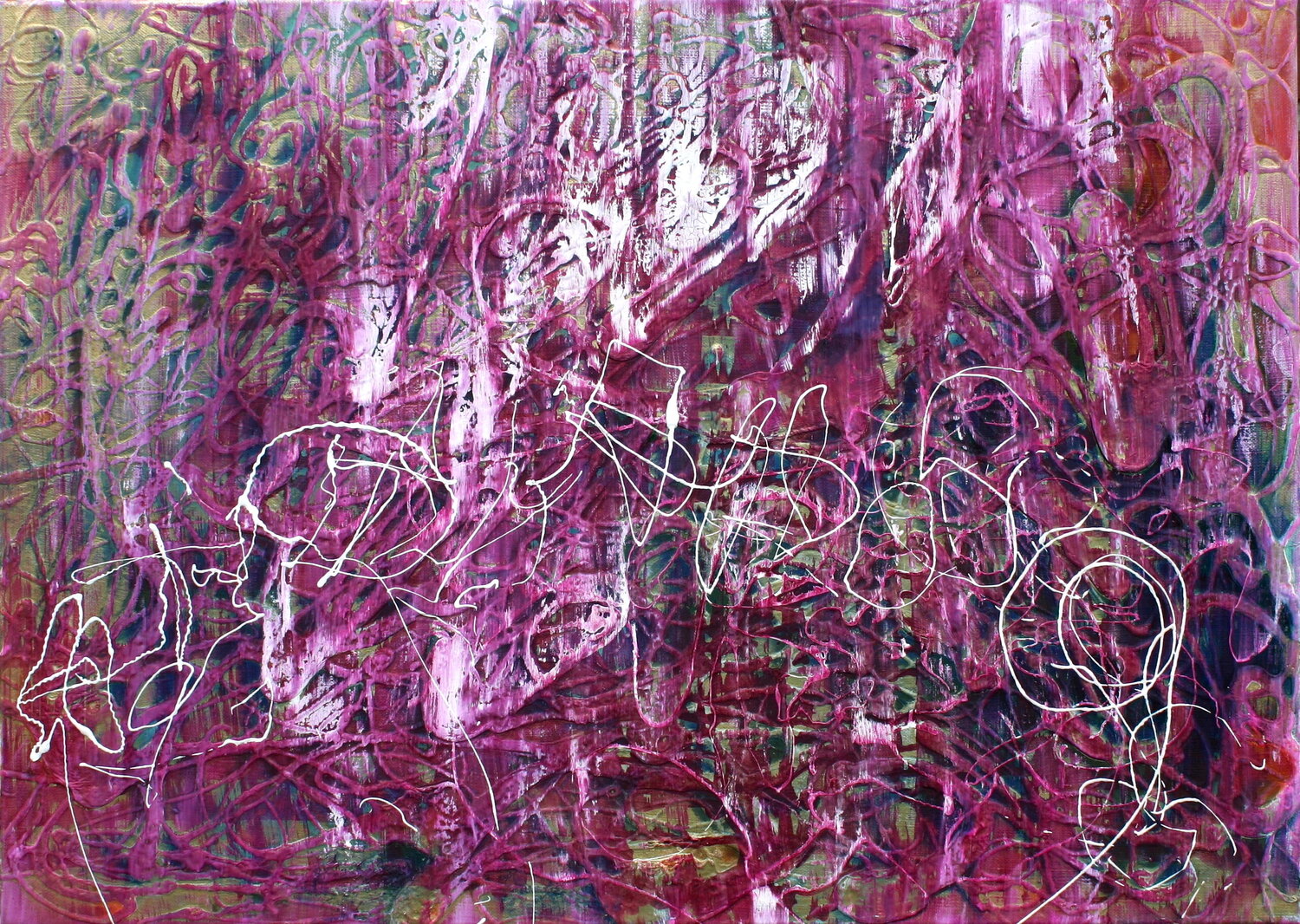 Was das Blut rauscht Thomas Hain Original painting for sale