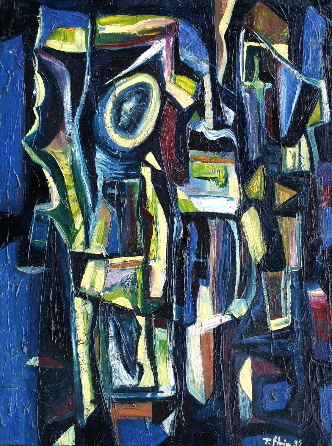 Nachtmahl Thomas Hain Original painting for sale