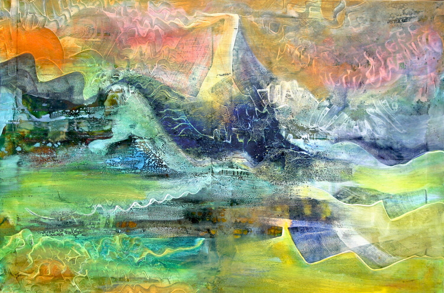Das Tal Thomas Hain Original painting for sale