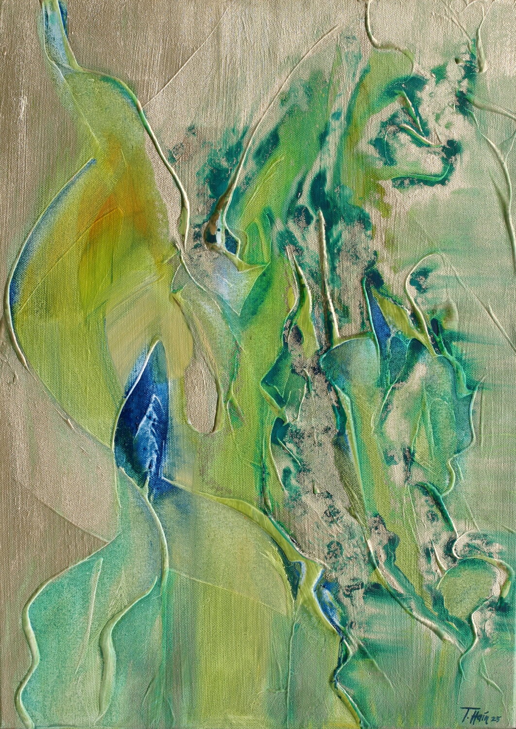 Der Tunnel Thomas Hain Original painting for sale