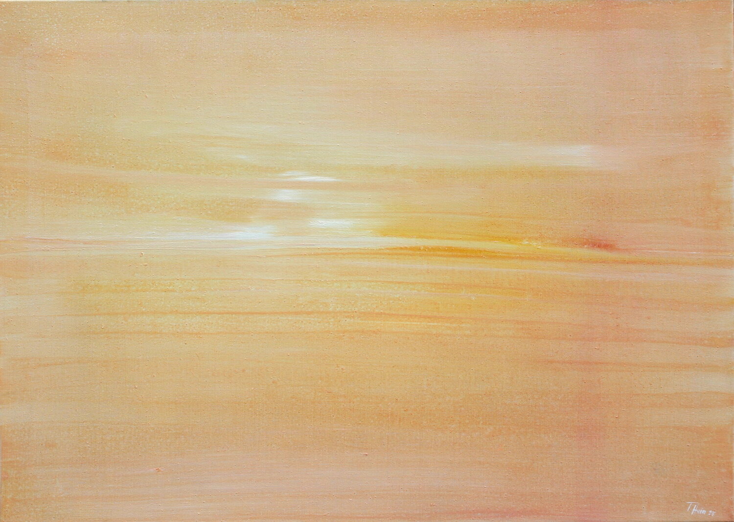 die Schwelle Thomas Hain Original painting for sale