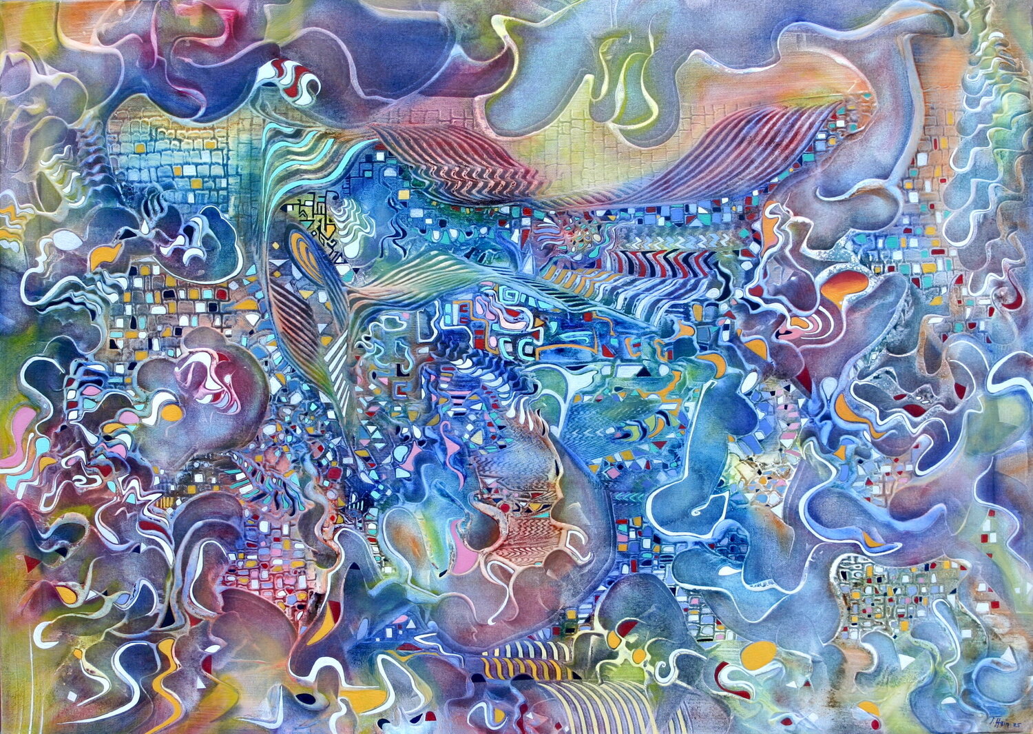 Der Bienenstock Thomas Hain Original painting for sale