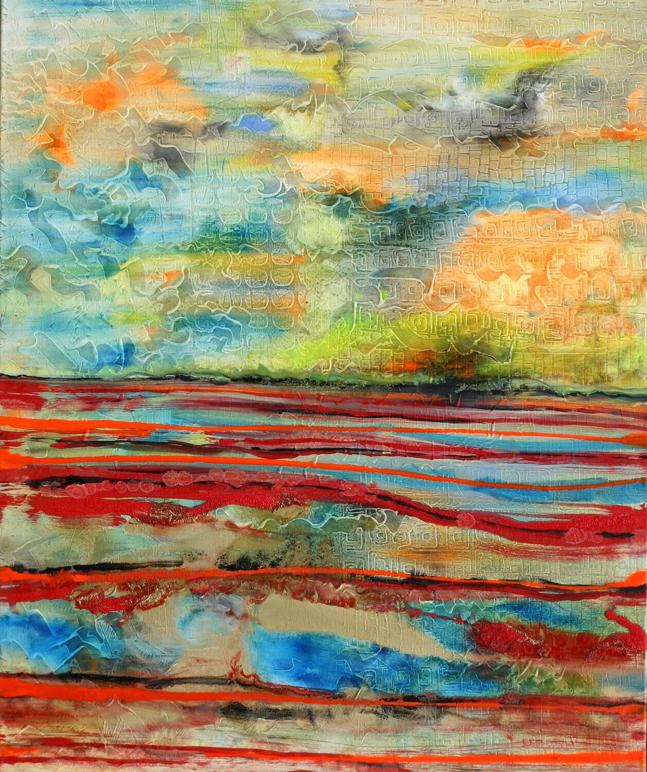 Die Bucht Thomas Hain Original painting for sale