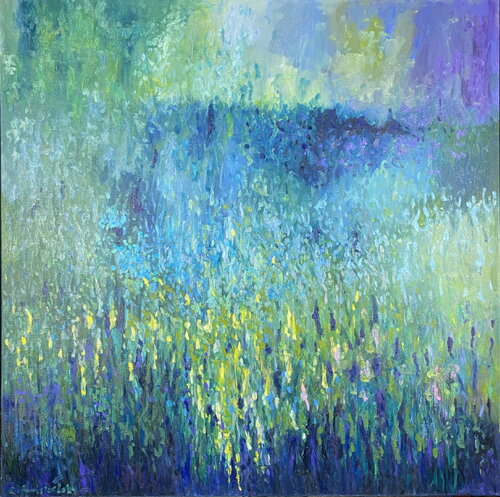 Weites Feld 2 by Conny Pfister, Painting for Sale on Select