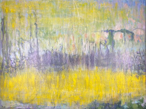 Weites Feld 6 by Conny Pfister, Painting for Sale on Select