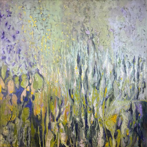 In meinem Garten by Conny Pfister, Painting for Sale on Select