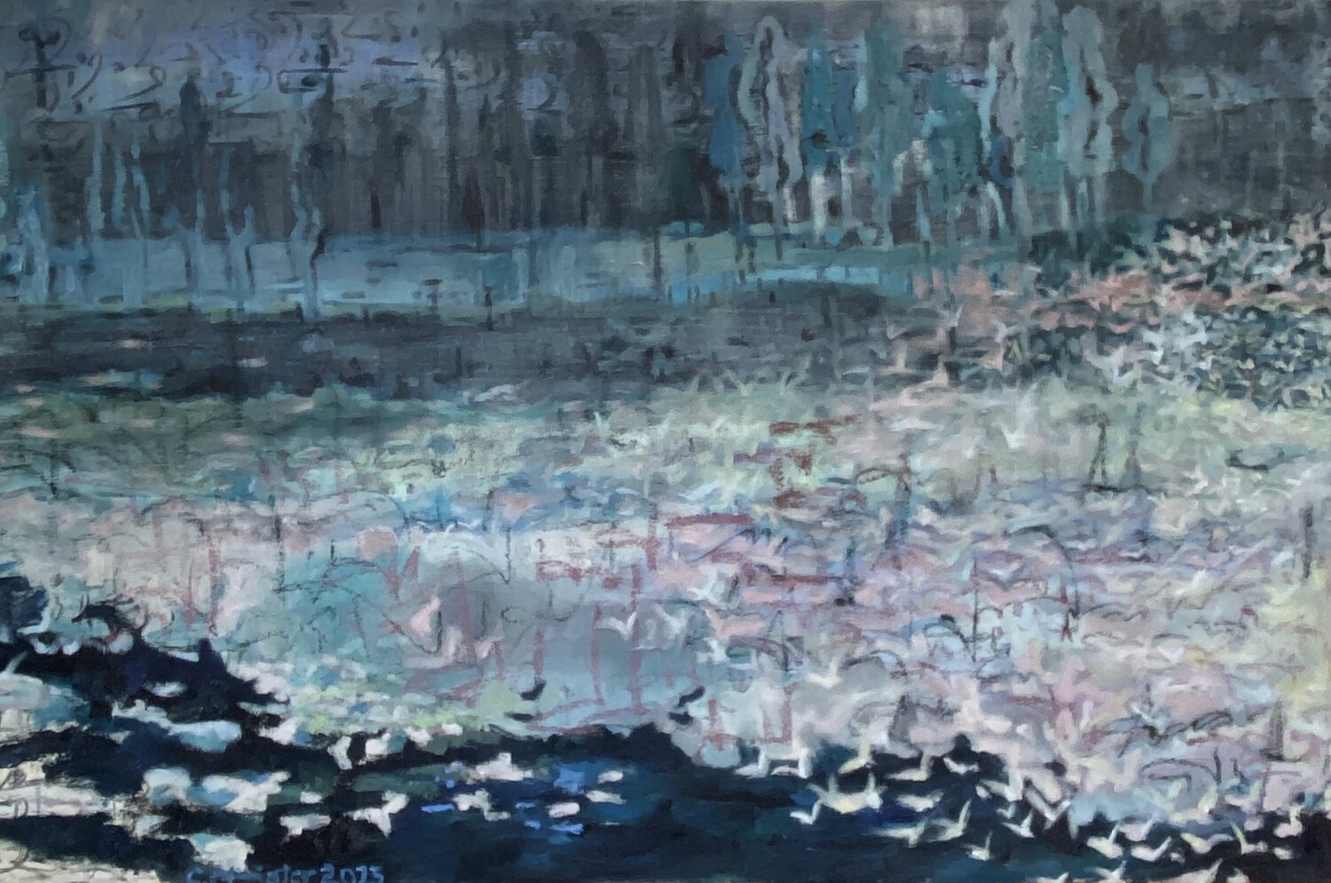 Freiheit Conny Pfister Original painting for sale