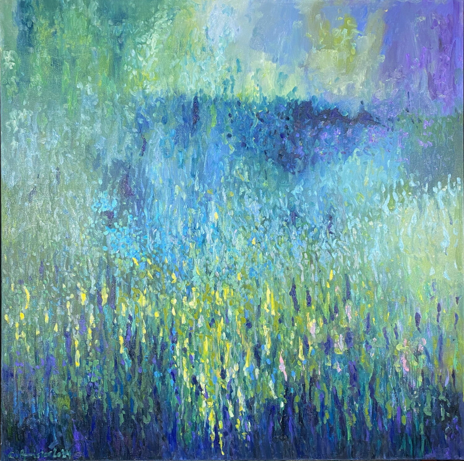 Weites Feld 2 Conny Pfister Original painting for sale
