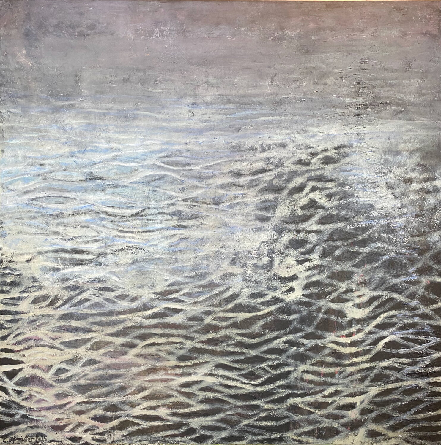 Wellen Conny Pfister Original painting for sale