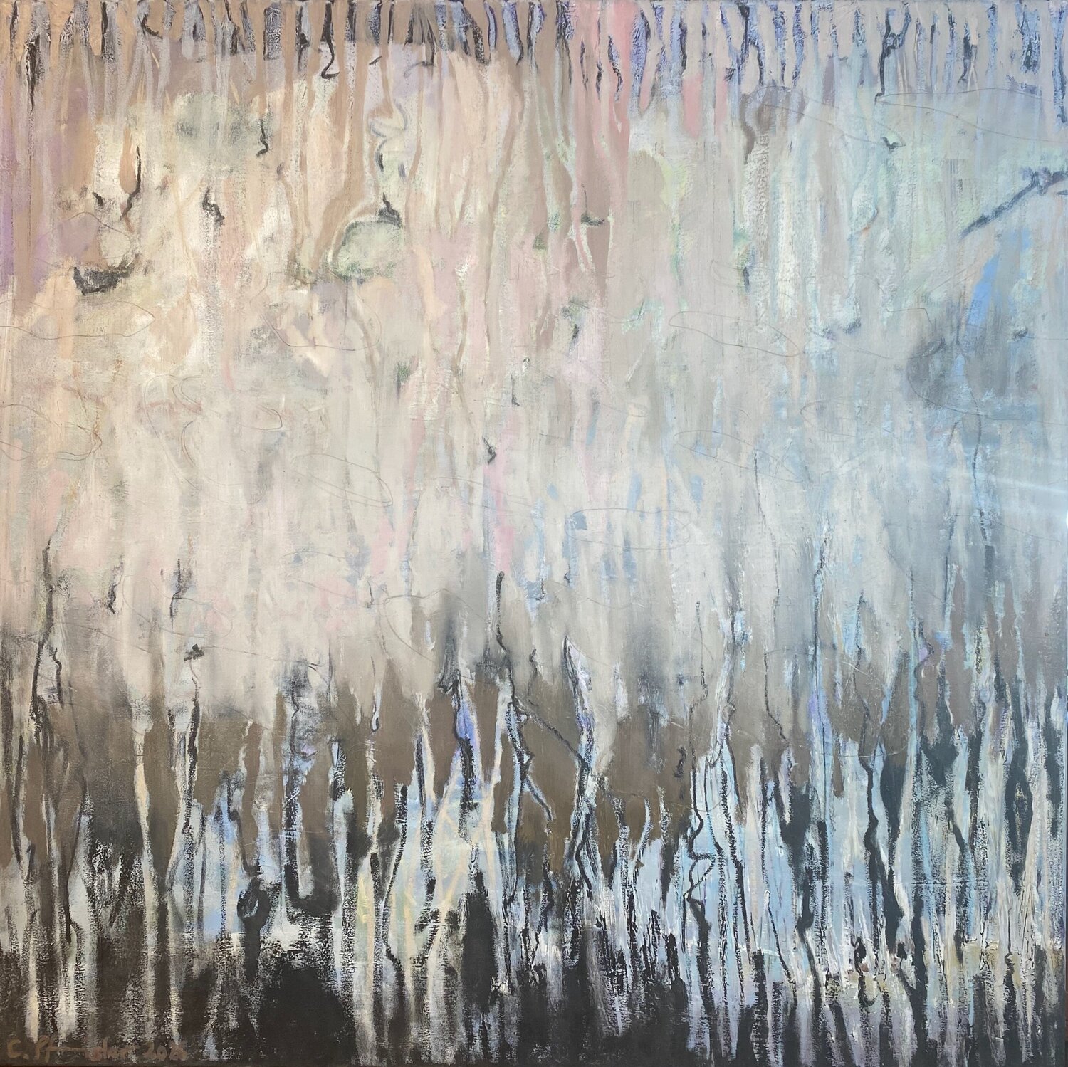Heilende Wunden Conny Pfister Original painting for sale