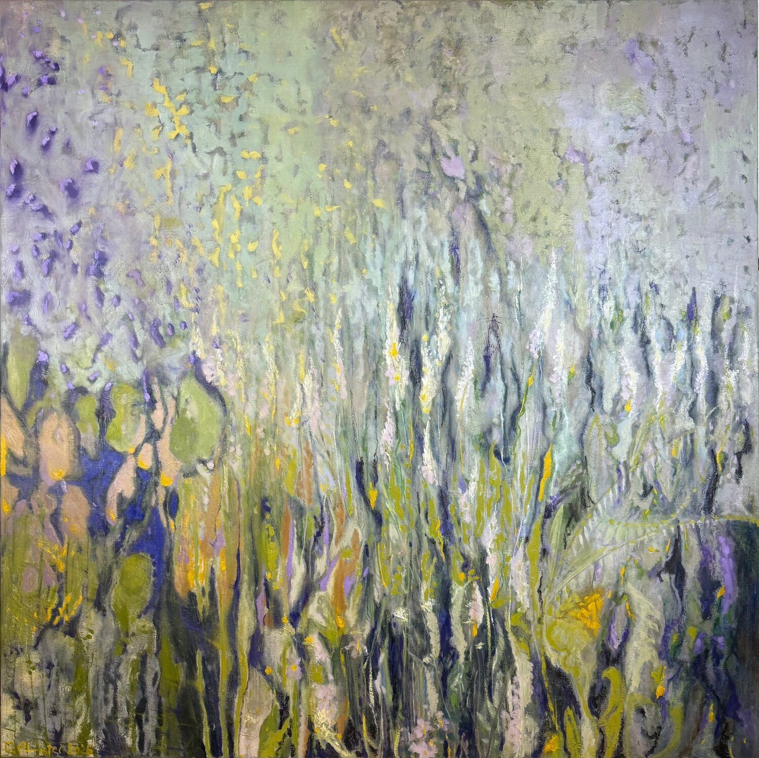In meinem Garten Conny Pfister Original painting for sale
