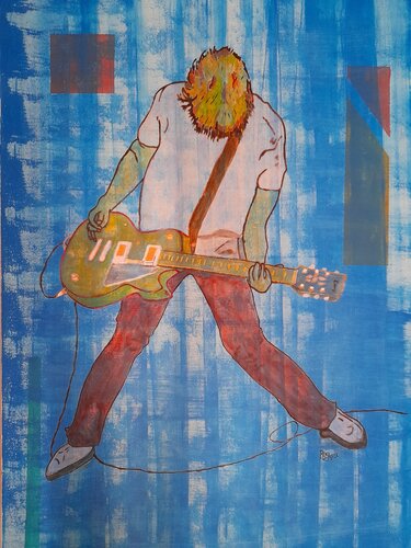 Riffmaster by Ing. Buchberger, Painting for Sale on Select