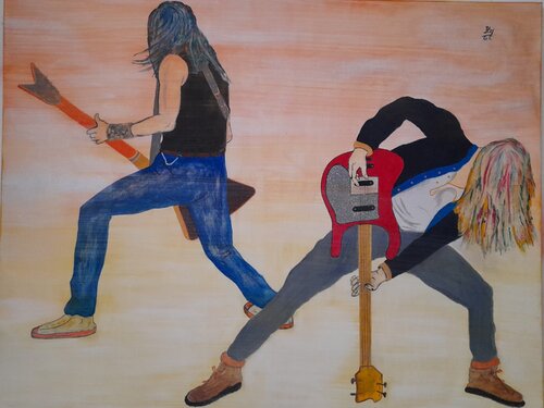 Hardrock&Metal by Ing. Buchberger, Painting for Sale on Select