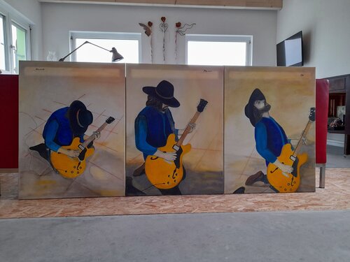 BROTHER DEGE 1 - 3 by Ing. Buchberger, Painting for Sale on Select
