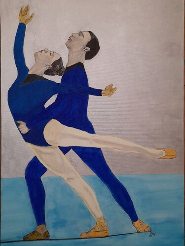 Stuttgarter Ballett by Ing. Buchberger, Painting for Sale on Select