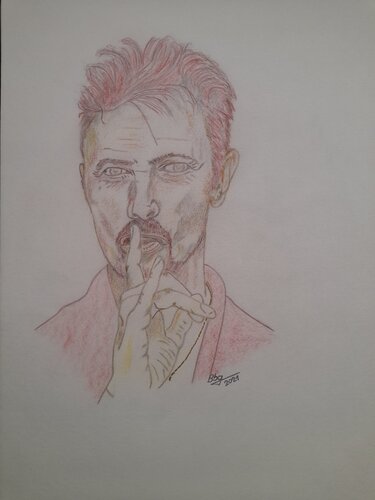 David Bowie. Träume, Ideen by Ing. Buchberger, Drawing for Sale on Select