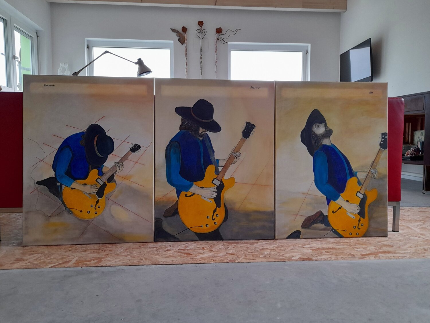 BROTHER DEGE 1 - 3 Ing. Buchberger Original painting for sale