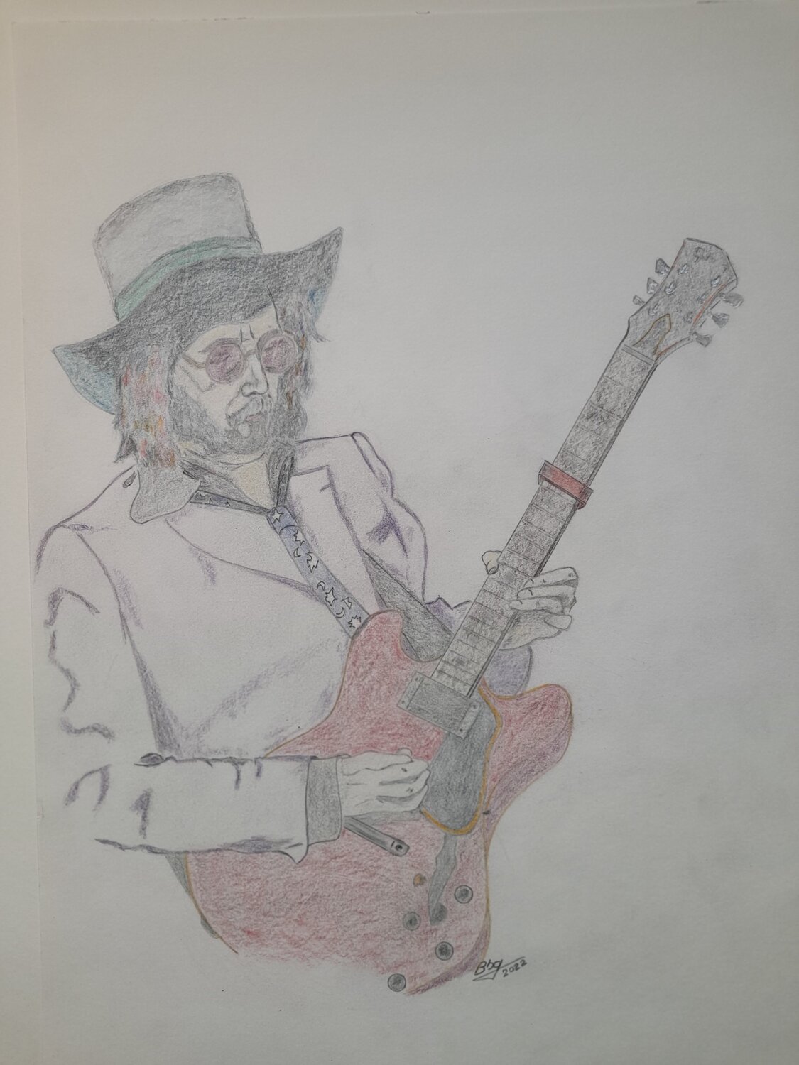 Mike Campbell Ing. Buchberger Drawing for sale