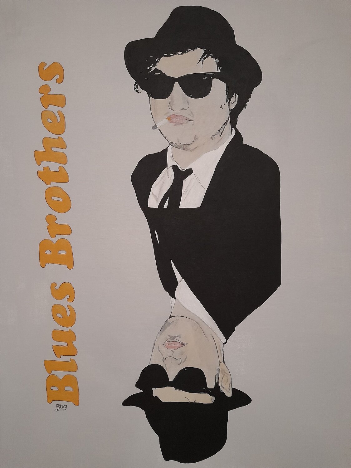 Blues Brothers Ing. Buchberger Original painting for sale