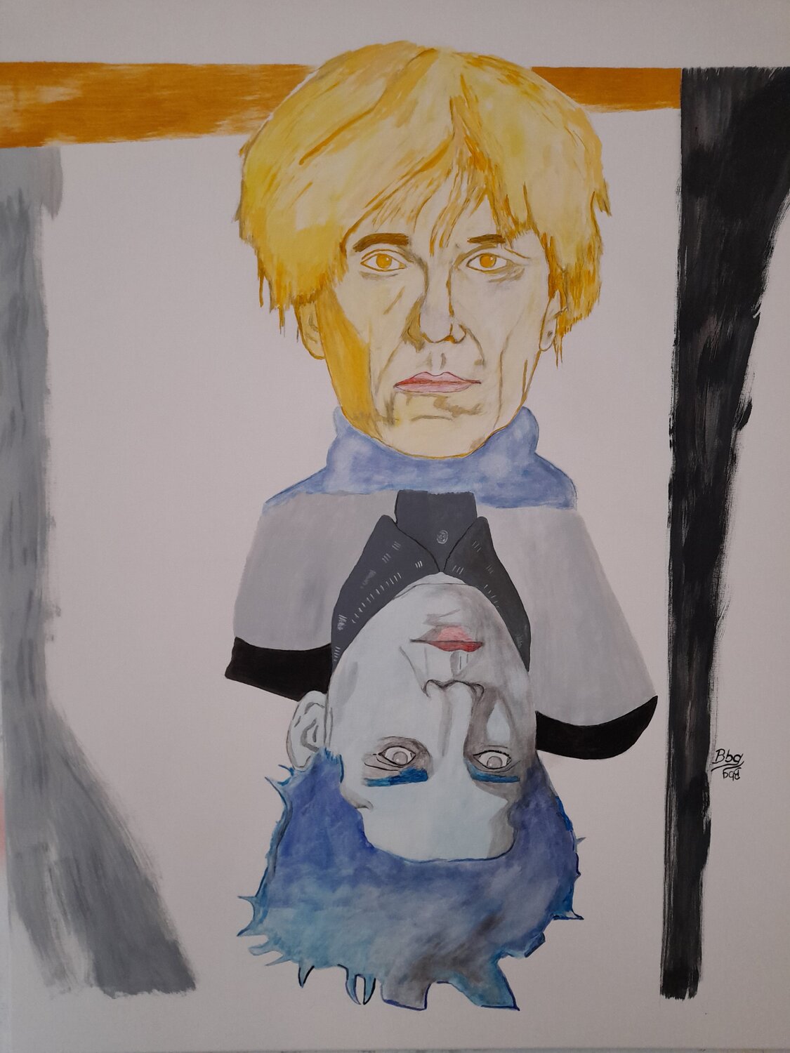 Warhol und Basquiat Ing. Buchberger Original painting for sale